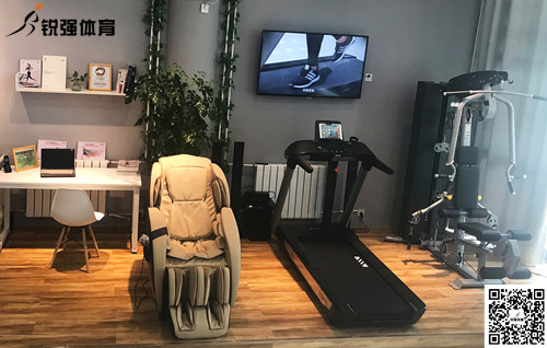 旺财28济南一位客户的私家健身房